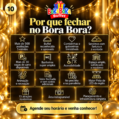 O mais completo da região 💫